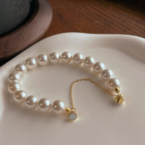 Classic shell, pearl, imitation crystal, Sijia imitation pearl bracelet accessory