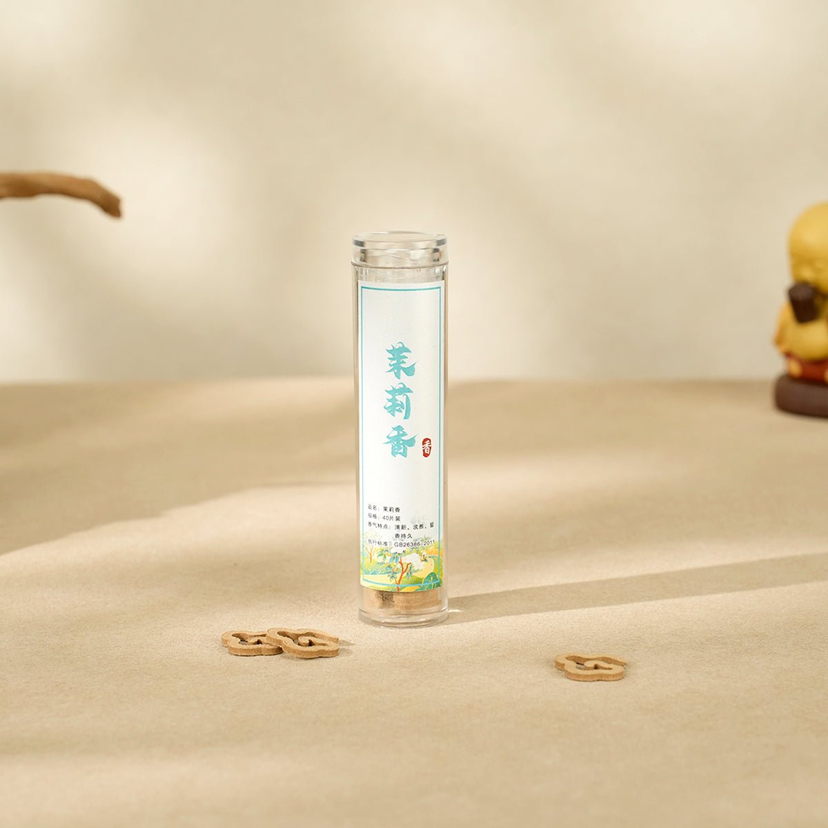 Jasmine Fragrance No-Binder Mini Coils - Handcrafted Aroma for Relaxation - Image 3