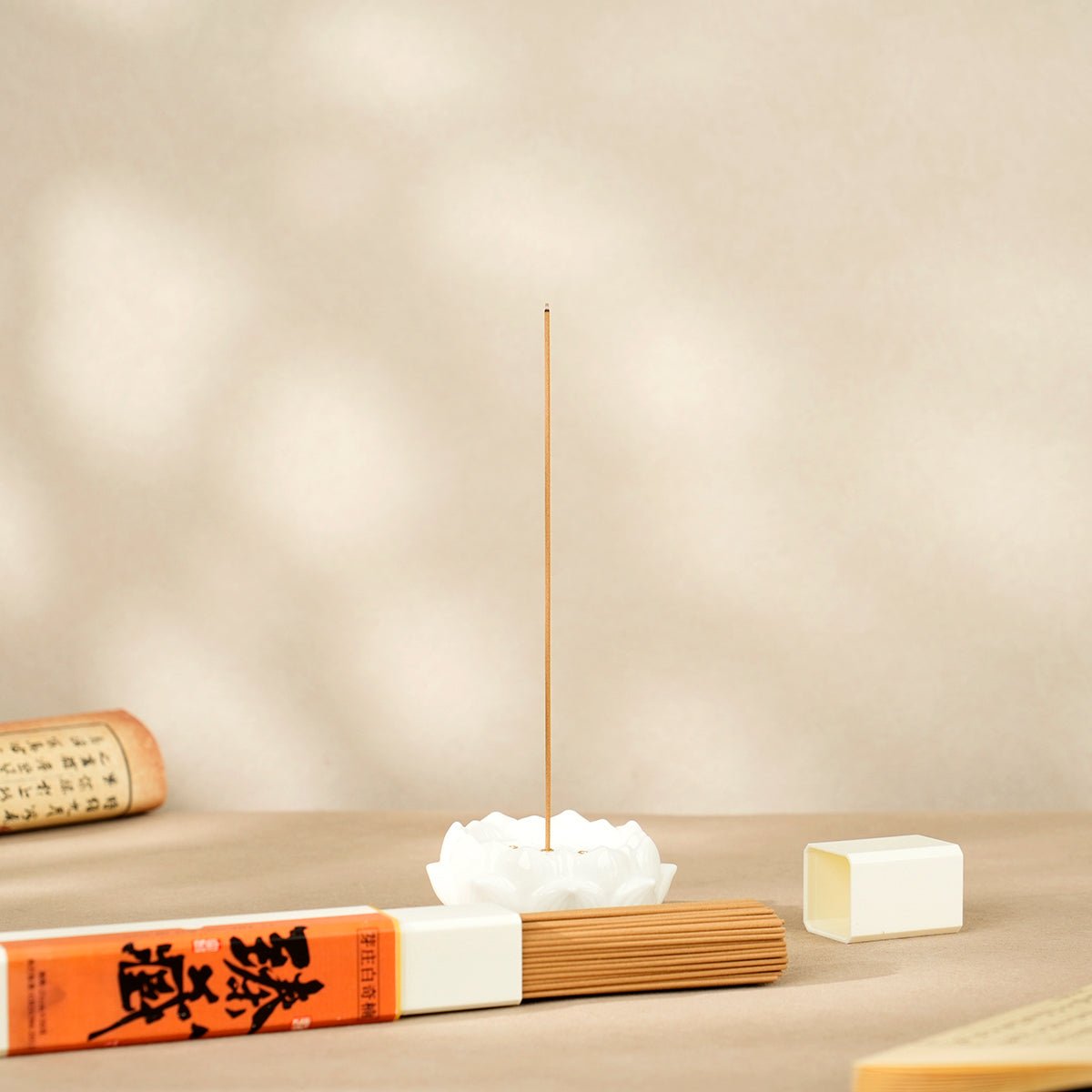 Nha Trang White Kyara Incense Sticks - 50g VerdantStrand Handcrafted - Image 3