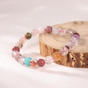 Mini mixed gemstone bracelet