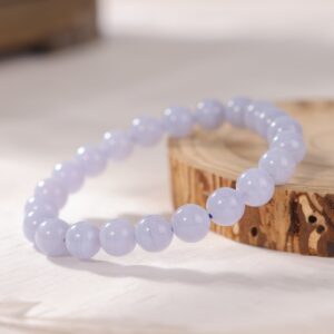 Blue lace agate bracelet