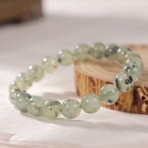 Prehnite bracelet